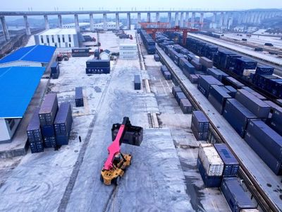 一港暢聯兩市場 湖南東盟集貨發運逐年倍增 集裝箱的購銷